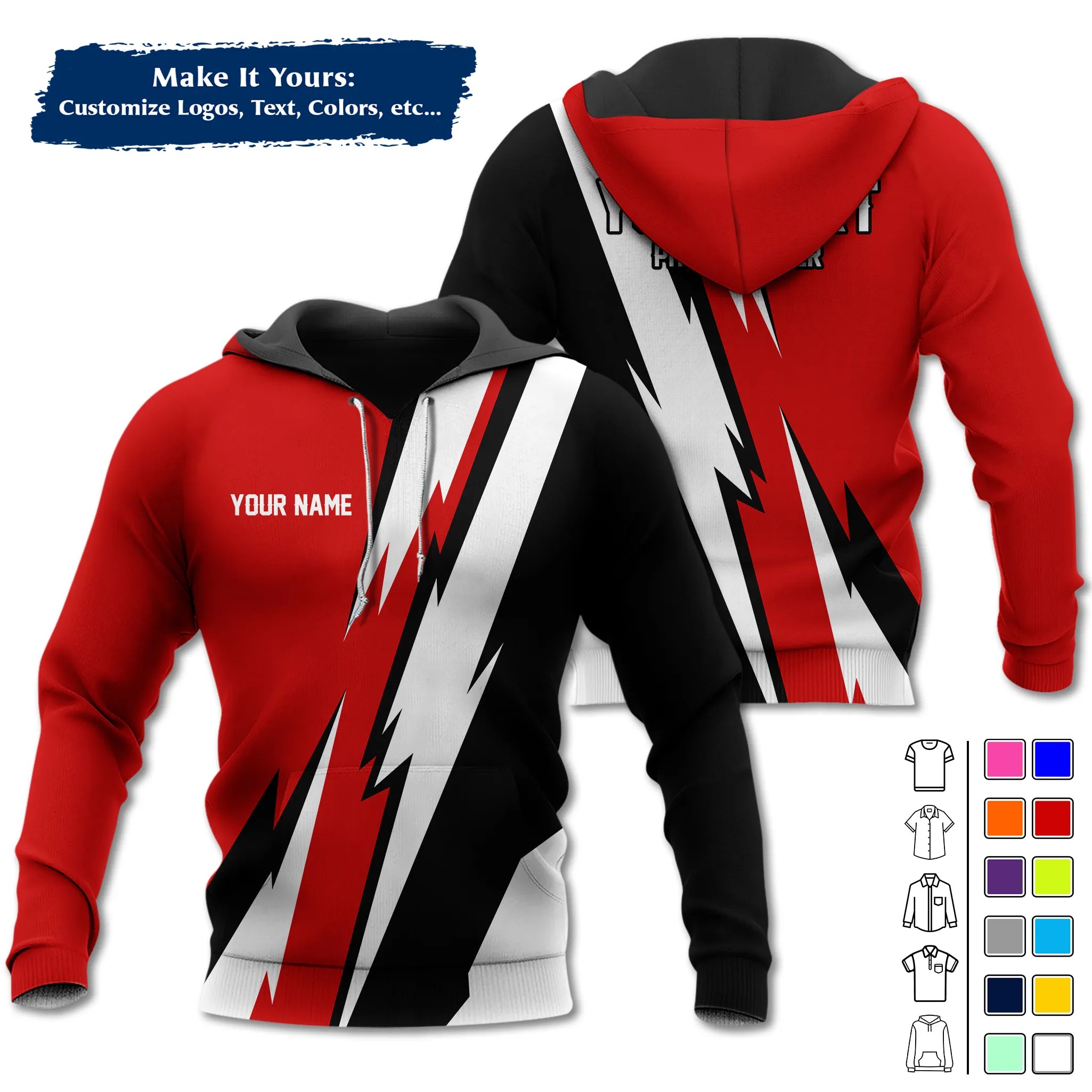 Custom Work Shirt & Uniform – Personalized with Company Logo, Name & Contact Inf UNF13